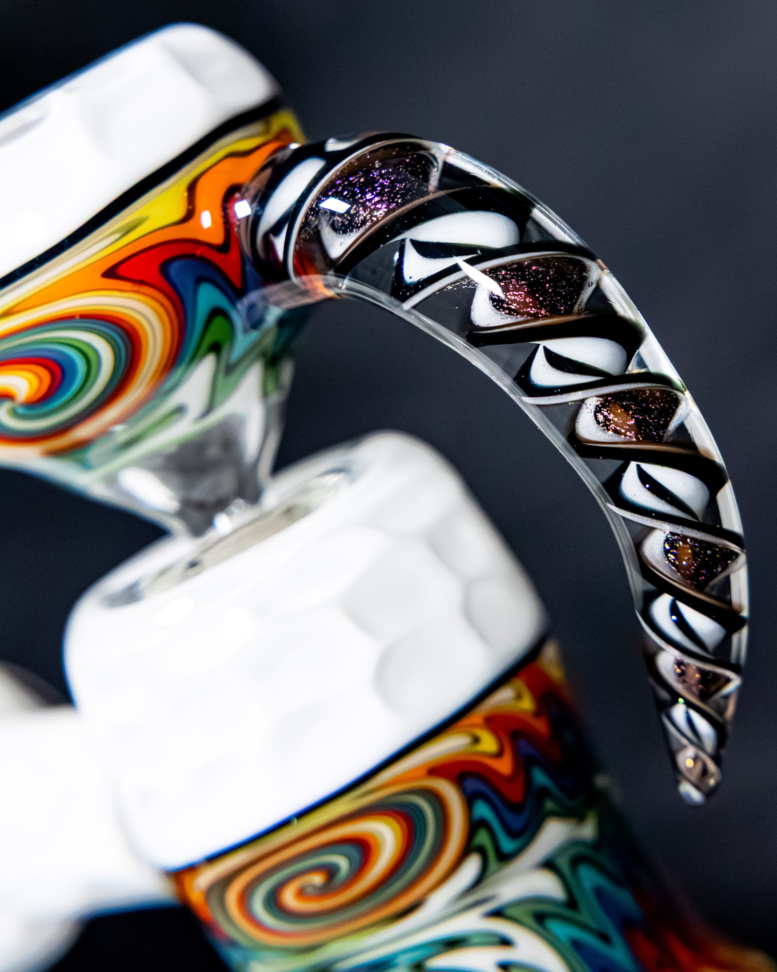 Star White Honeycomb Dewar Bubbler