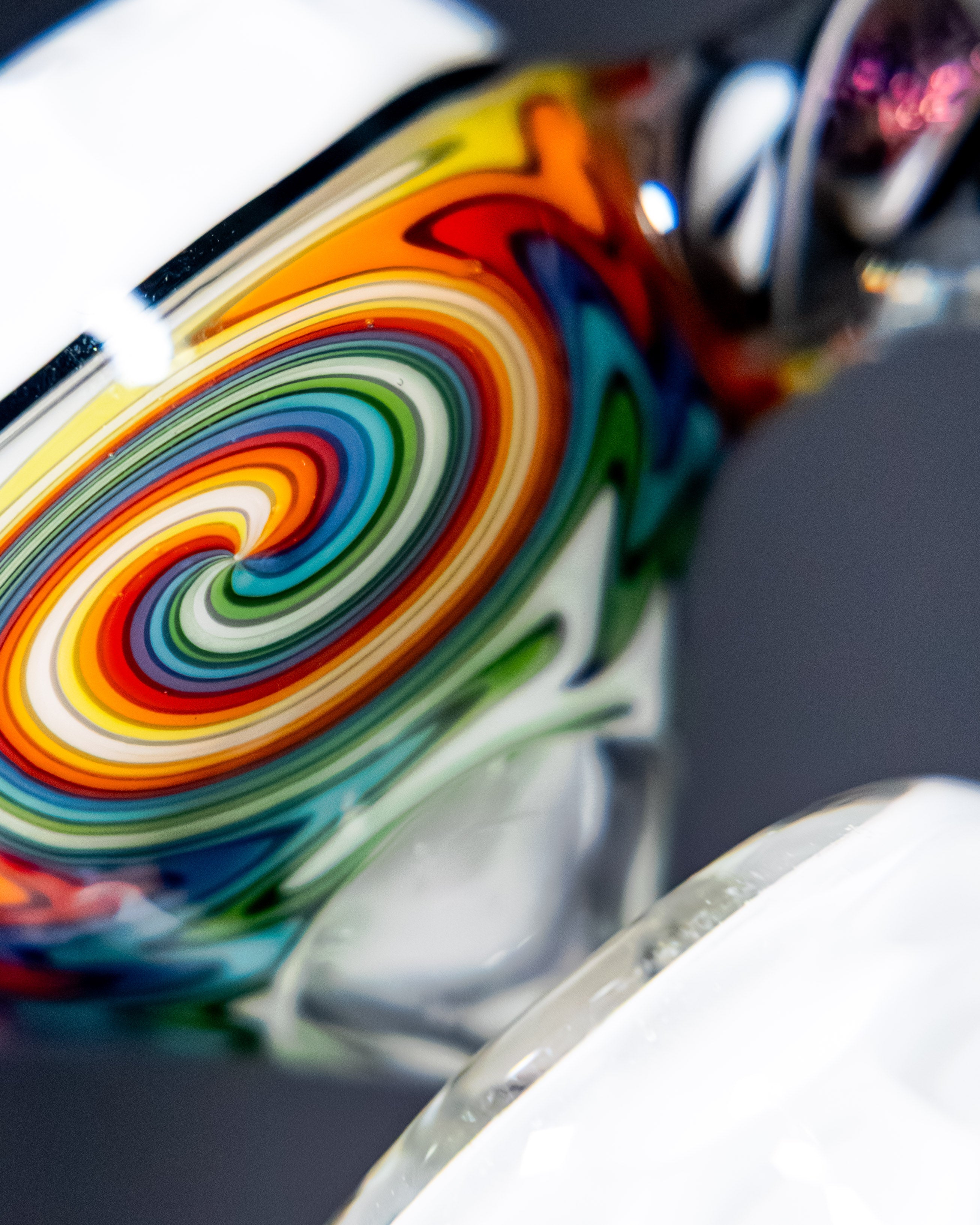 Star White Honeycomb Dewar Bubbler