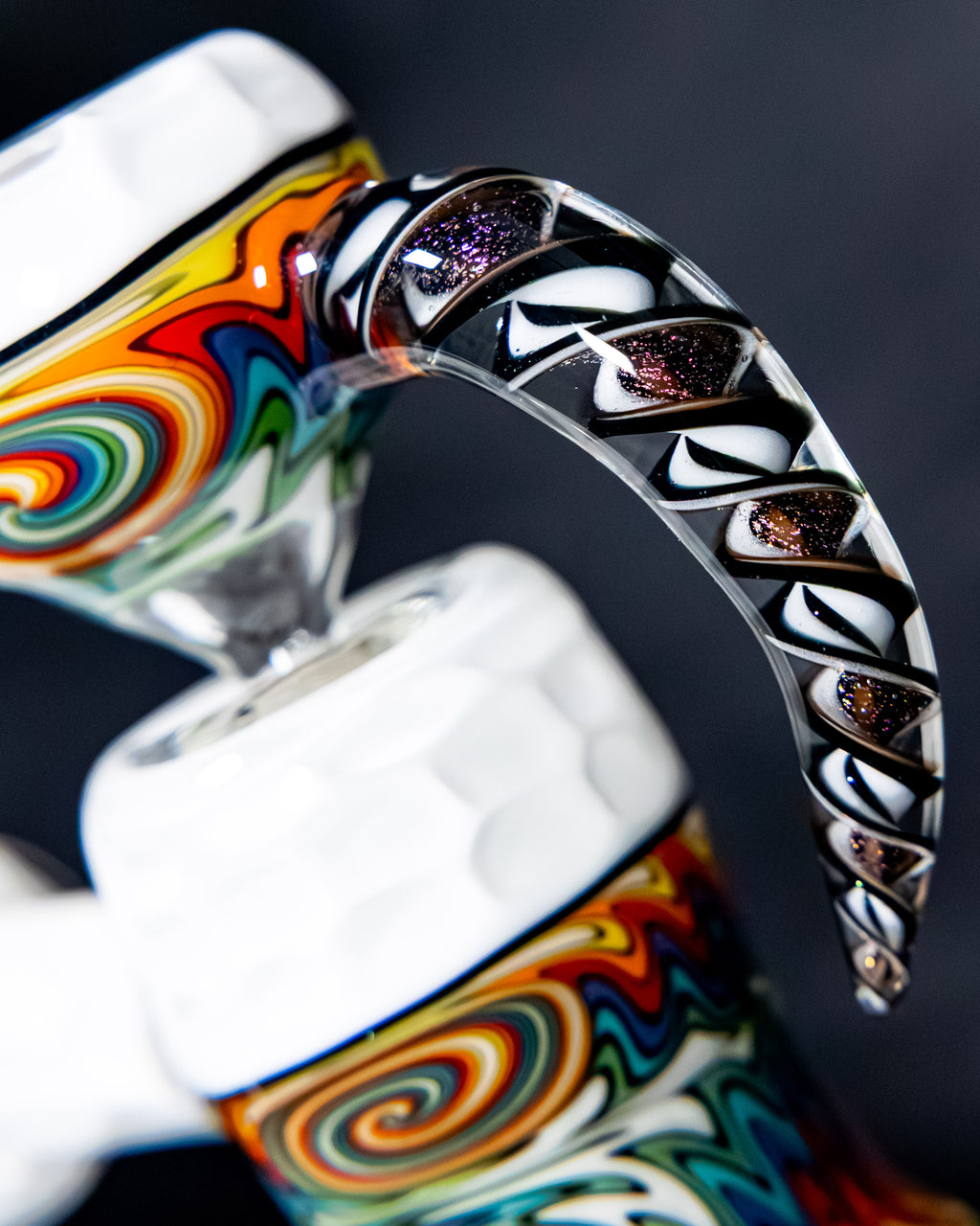 Star White Honeycomb Dewar Bubbler